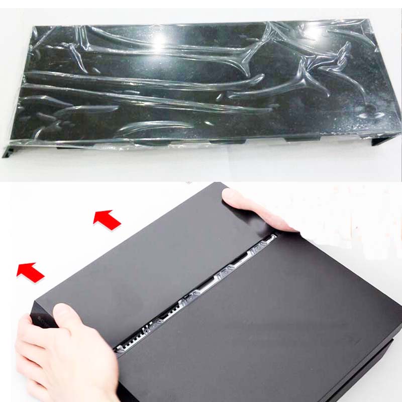 Gaming Console Stand - Black Protective Shell Case HDD Bay