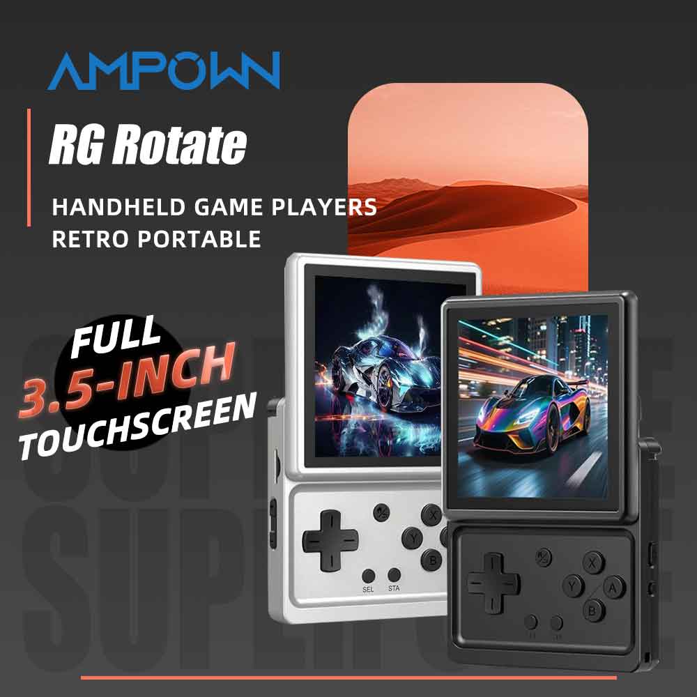 Gaming Console.Emulators - ANBERNIC RG Rotate Android Handheld Game