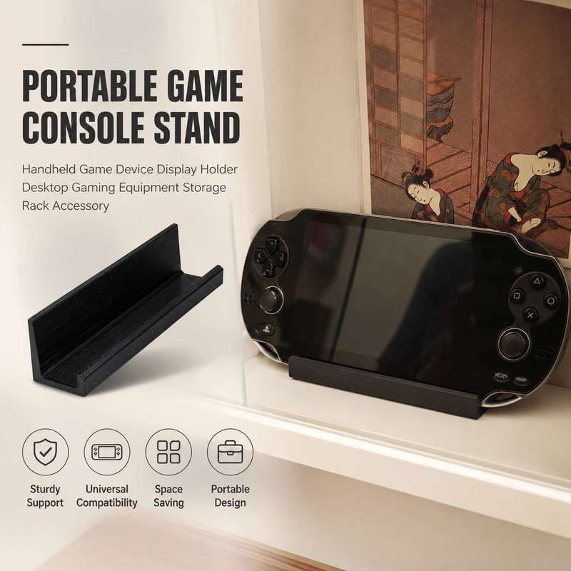 Gaming Console Table - Portable Game Console Stand Handheld Game