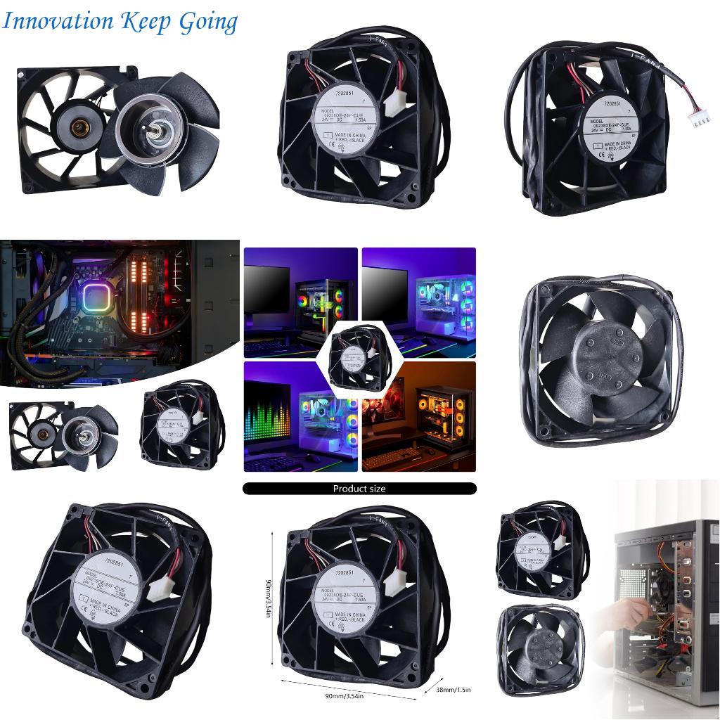 Gaming Console Cabinet - E65C 90x90x38mm 24V 1.5A Quạt PC