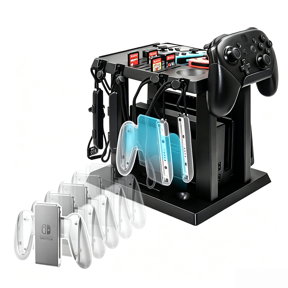 Gamer All-in-one Storage Brack - đánh giá và giá Gaming Console Organizer