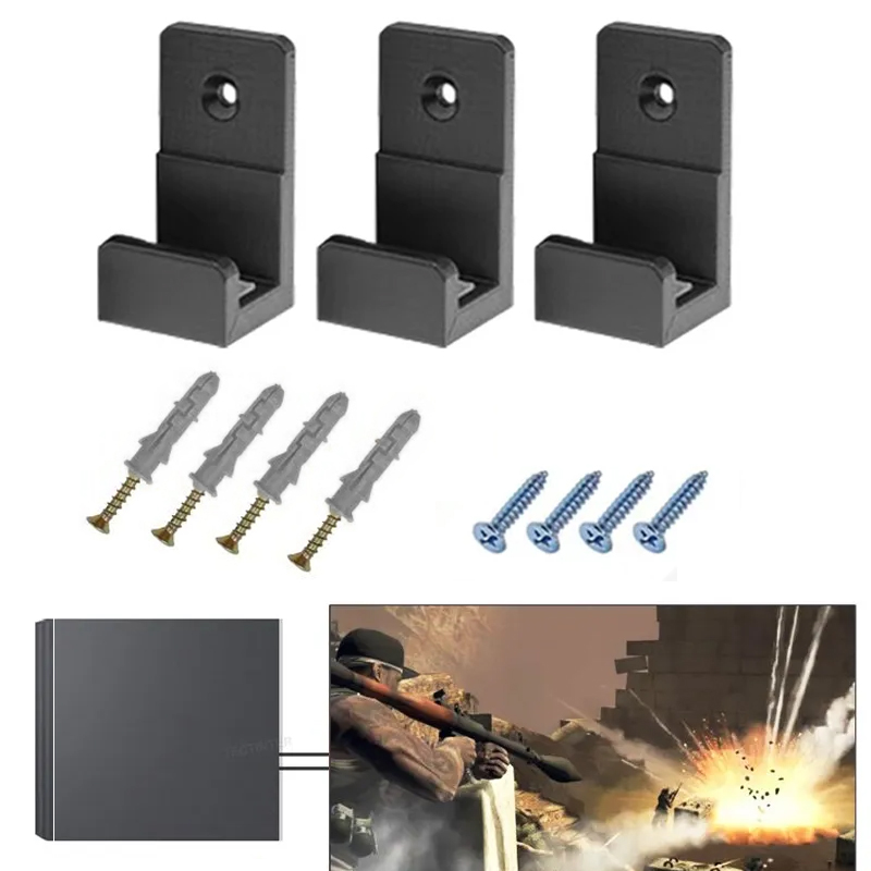 Wall Mount Holder For PS4 Cons - đánh giá và giá Gaming Console Stand