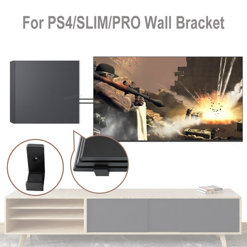 Wall Mount Holder For PS4 Cons - đánh giá và giá Gaming Console Stand