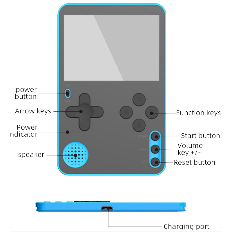 k10 Thin Handheld Game Console - đánh giá và giá Gaming Console Under 500
