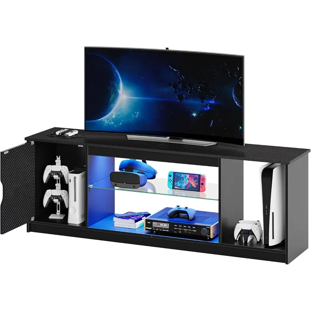 Bestier Led Entertainment Cent - đánh giá và giá Gaming Console Cabinet