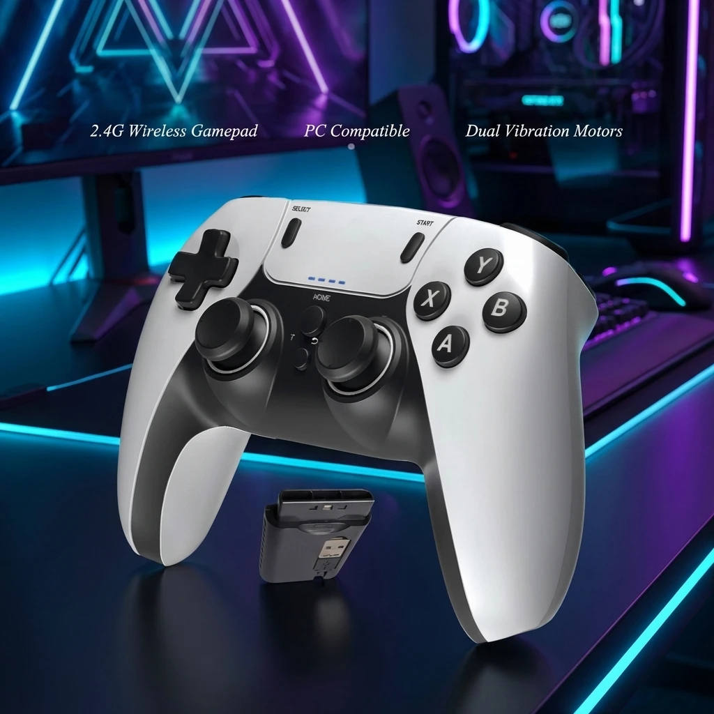 6-in-1 Dual Vibration Gamepad  - đánh giá và giá Gaming Console For Android Tv
