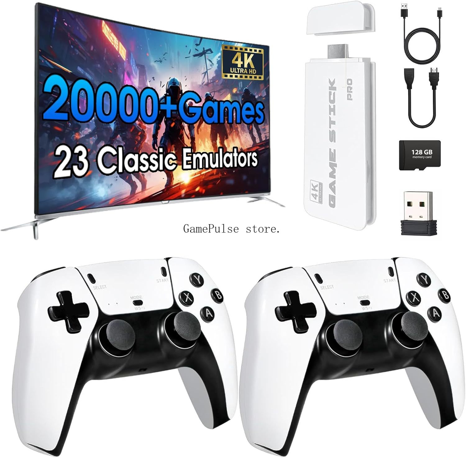 GamePulse 2026 New Retro Gamin - đánh giá và giá Gaming Console.Emulators