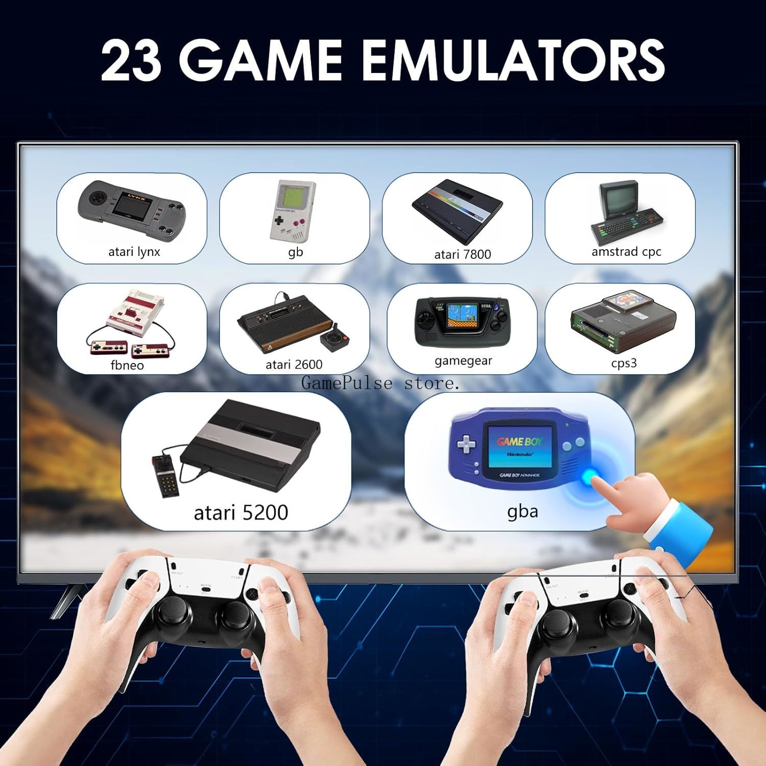 GamePulse 2026 New Retro Gamin - đánh giá và giá Gaming Console.Emulators