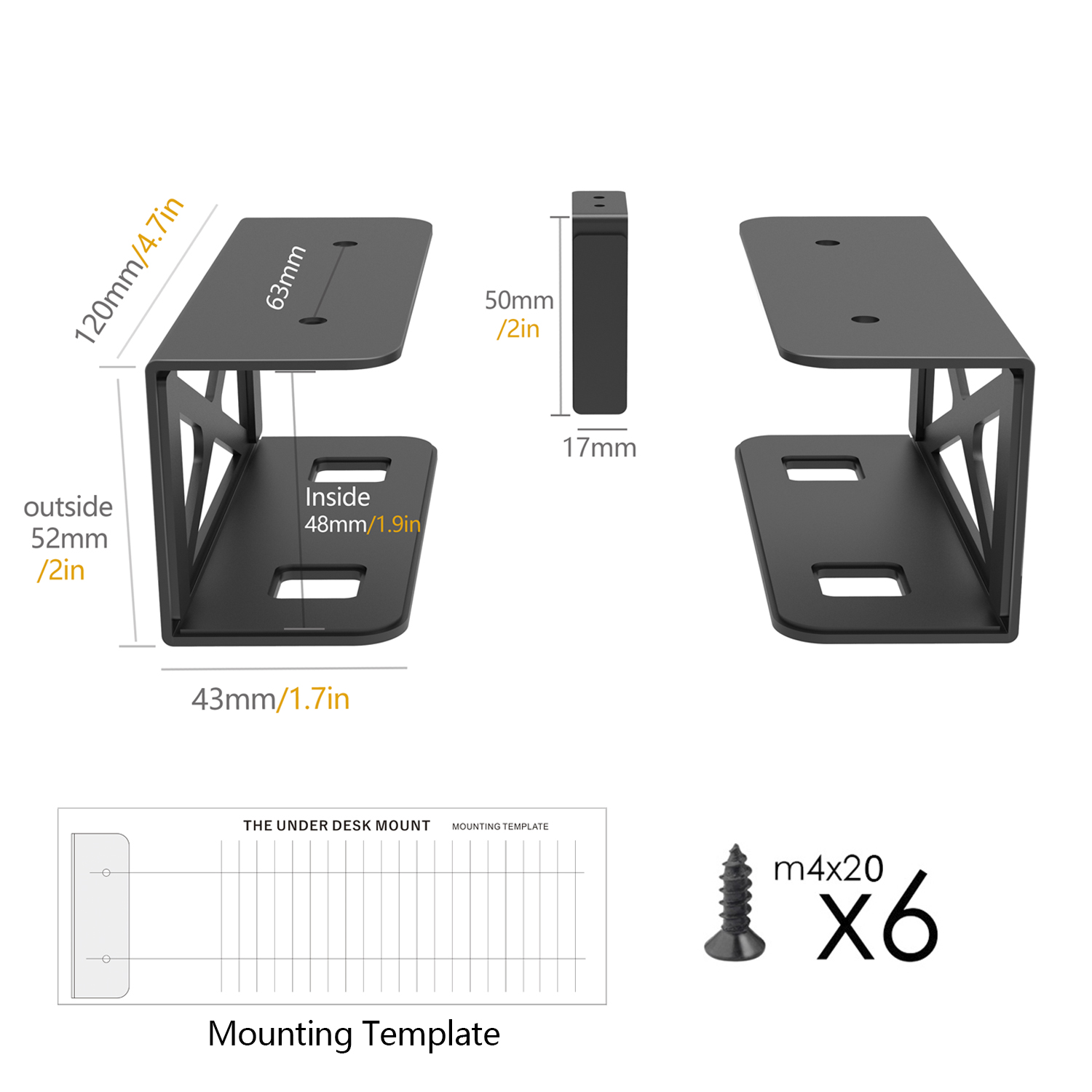 Under Desk Laptop/Mini PC Stor - đánh giá và giá Gaming Console Stand