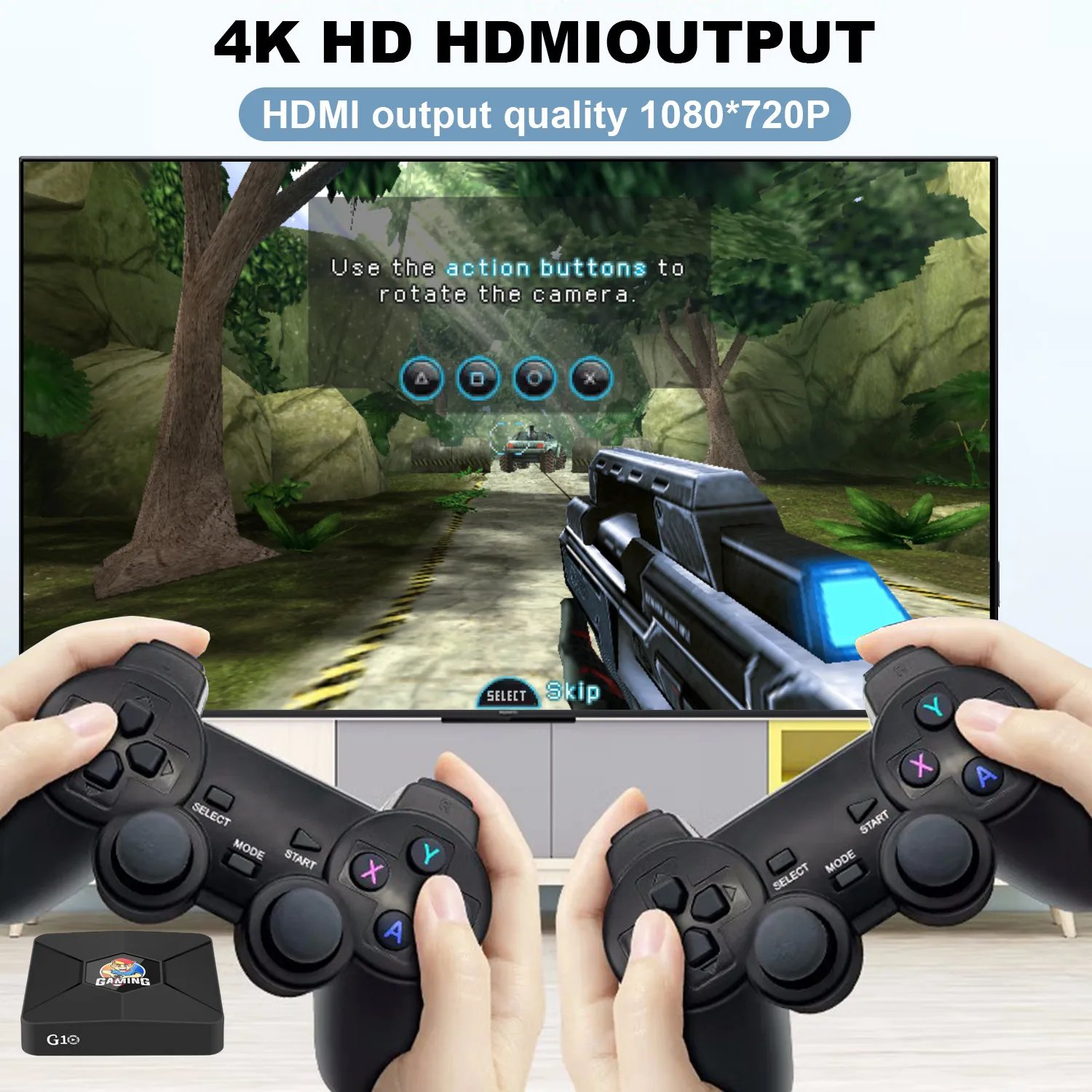HaaYot Game Box 4K HD Smart An - đánh giá và giá Gaming Console For Android Tv