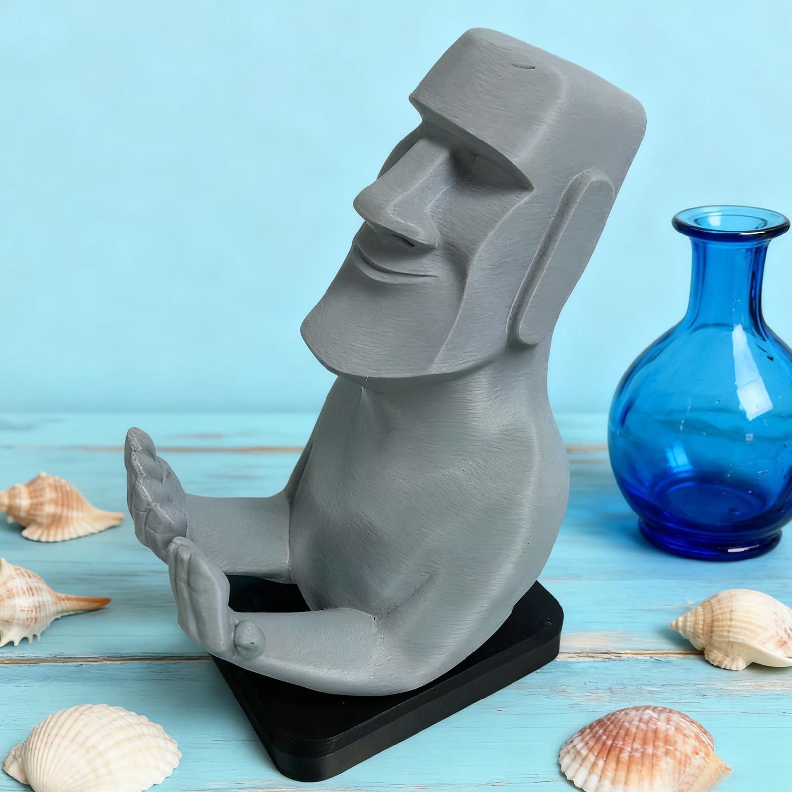 Stone Man Sculpture Controller - đánh giá và giá Gaming Console Organizer