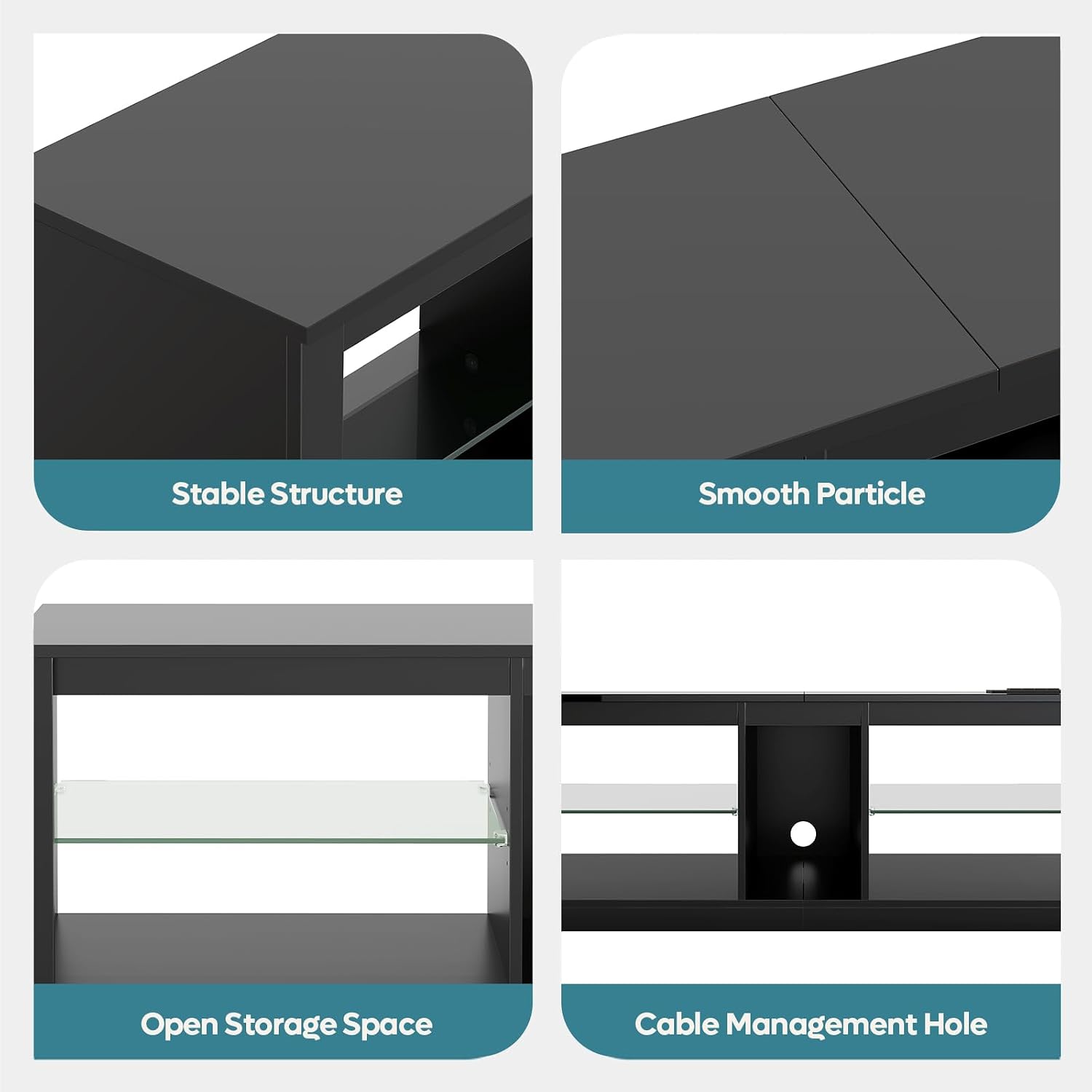 Led Tv Stand Fits 55 60 65 Inc - đánh giá và giá Gaming Console Entertainment Center