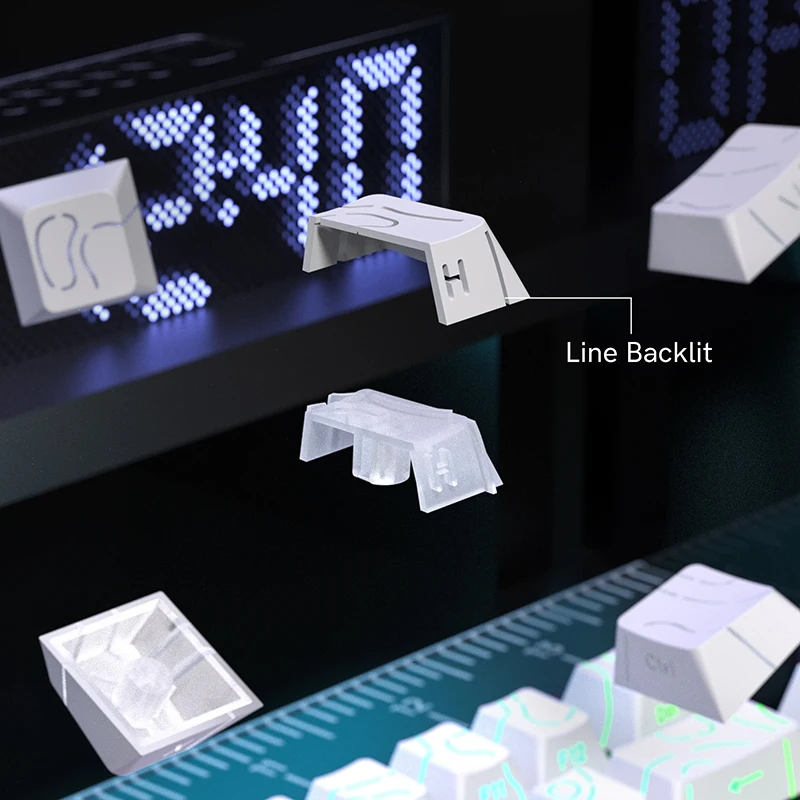 New Topographic Keycaps 4.0 Ve - đánh giá và giá Gaming Console Letters