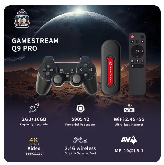 [Genuine]2026 New Q9 Pro USB2. - đánh giá và giá Gaming Console For Android Tv