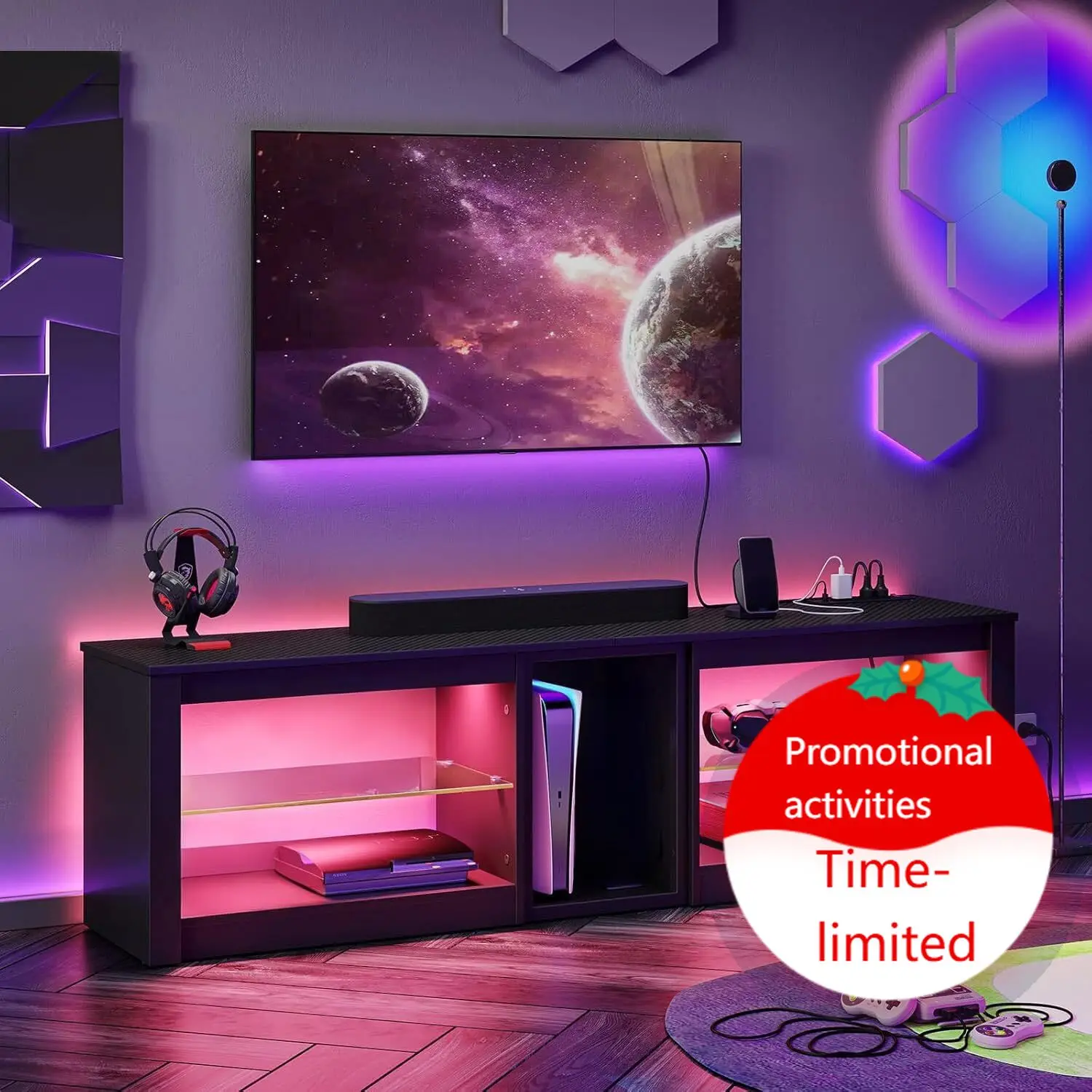 Entertainment Center for PS5 T - đánh giá và giá Gaming Console Entertainment Center