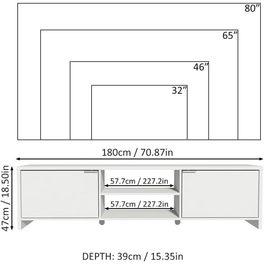 TV Stand Large Media Console w - đánh giá và giá Gaming Console Entertainment Center