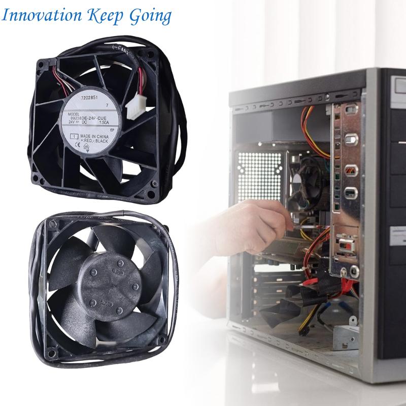 E65C 90x90x38mm 24V 1.5A Quạt  - đánh giá và giá Gaming Console Cabinet
