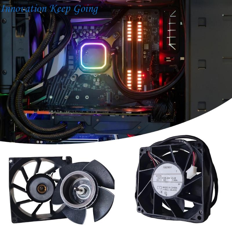 E65C 90x90x38mm 24V 1.5A Quạt  - đánh giá và giá Gaming Console Cabinet